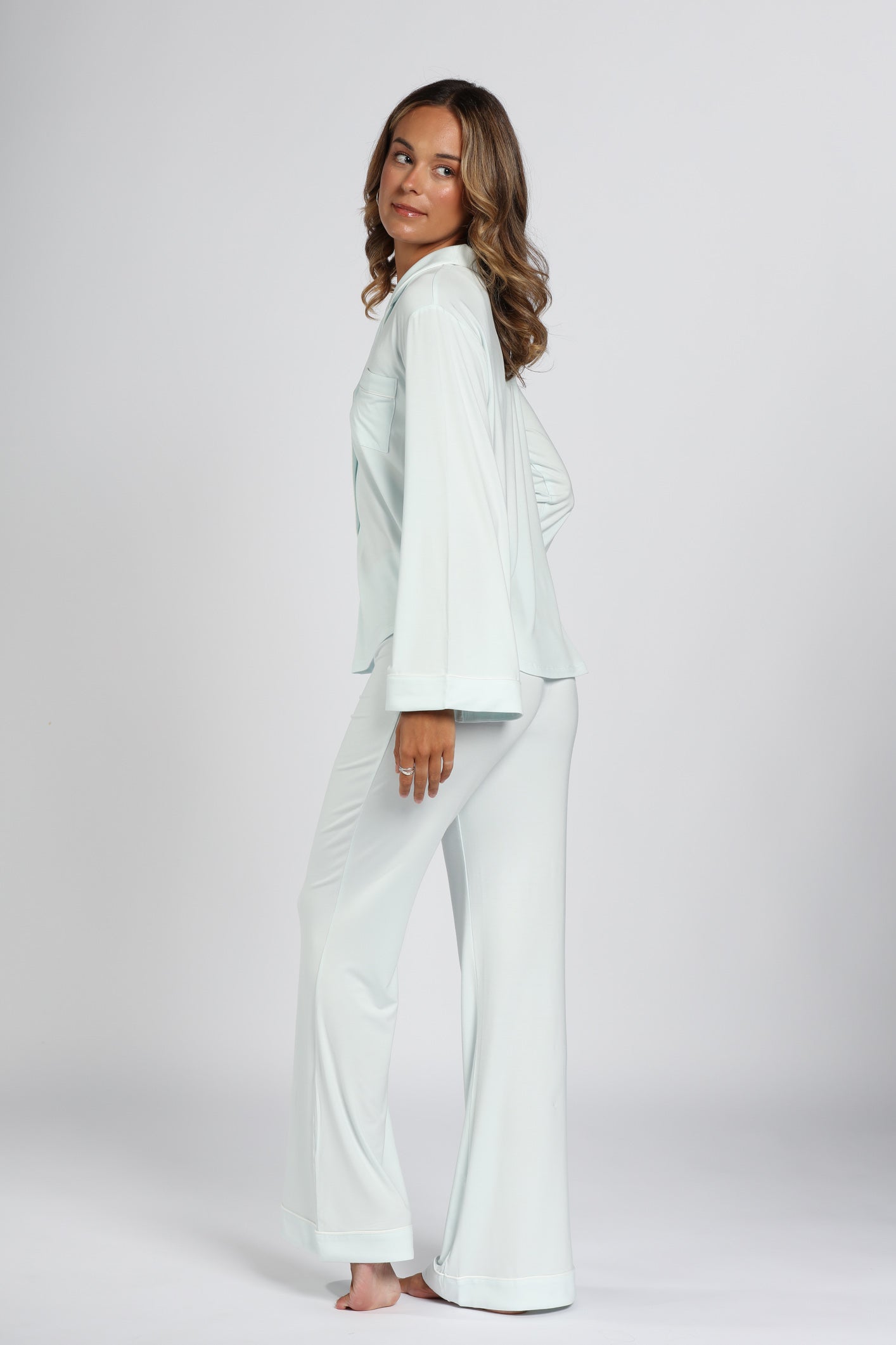 Serenity Pant - Aqua Frost